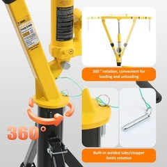 70238 Hydraulic Hitch Crane with 1000 lb. Capacity – Portable & Adjustable