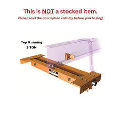 HARRINGTON HPC CONVERTIBLE SINGLE GIRDER END TRUCK PAIR – 1 TON
