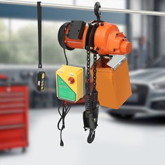 Electric Hoist 1102.31lbs Crane Winch with Wired Remote Control 1300W 110V