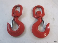 Cedilis 2 Pack 3 Tons Heavy Duty Swivel Lifting Hook 5/8″