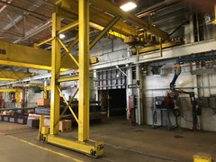5 TON PITTSBURGH SINGLE LEG SINGLE GIRDER GANTRY CRANE: YODER #67224