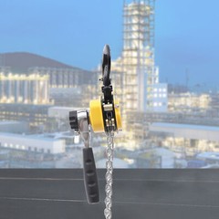 0.25T/ 550Lbs Lever Block Chain Hoist Come Along Puller Ratchet Type 5ft Lifting