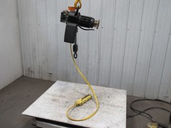 P & H 1/2 Ton Electric Chain Hoist 1000 lb 12′ Lift 460V W/7′ Pendant
