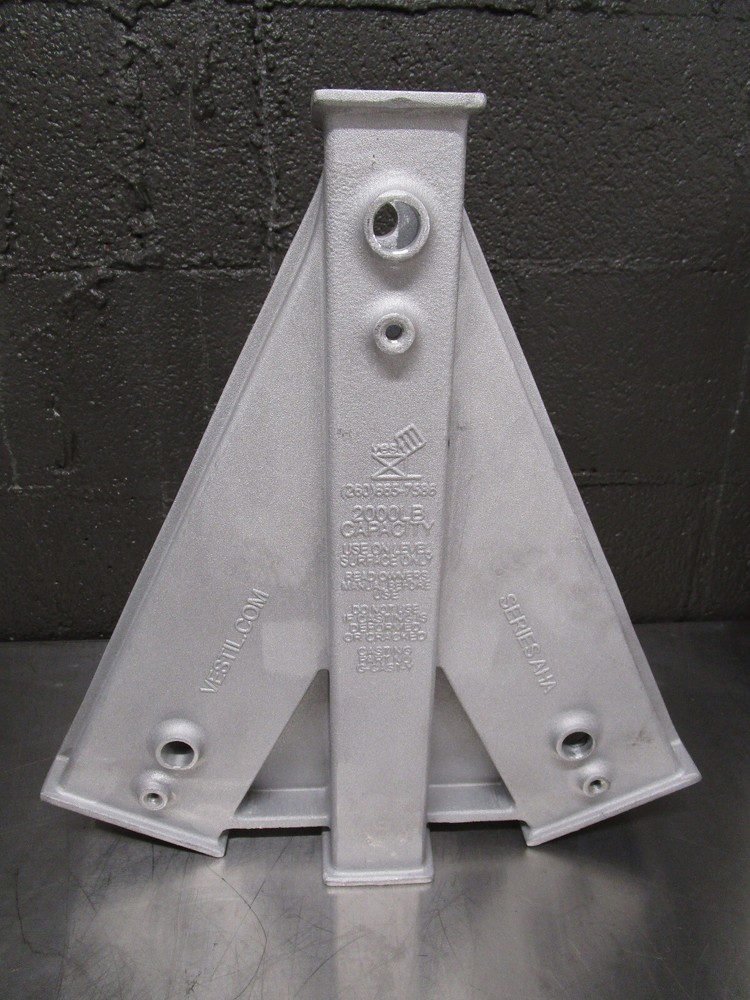 1 SingleVestil Aluminum Adjustable Height Gantry Crane 3 Way Bracket
