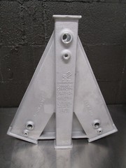 1 SingleVestil Aluminum Adjustable Height Gantry Crane 3 Way Bracket