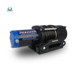 REINDEER New 12V Winch 4500 lb Load Capacity Electric Winch Kit Synthetic Rop…