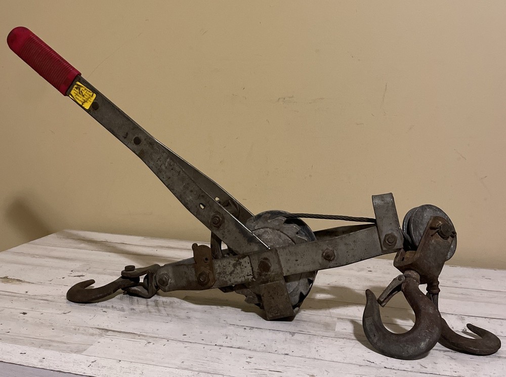 Beebe Bros Double Rigged Single Rig Hoist Winch