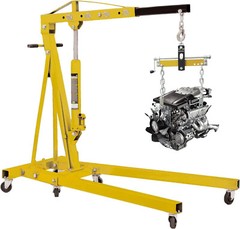 Adjustable Car Engine Hoist Leveler Heavy Duty Shop Crane Load Lift Tool 1500LBS