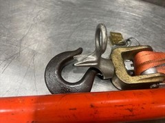 Chance Hoist 2 Ton Hot Stick Ratcheting Strap Hoist. Used Surplus
