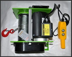 Winch Electric Hoist Small Household Wireless Remote-Controlled Crane 220/380V