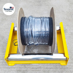 Cable Drum Roller Reel Dispenser Cable Roller Stand for Wire Reel Diameter 20Cm