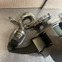 Chance Hoist 1 Ton Hot Stick Ratcheting Strap Hoist. Item ID #66 Used Surplus