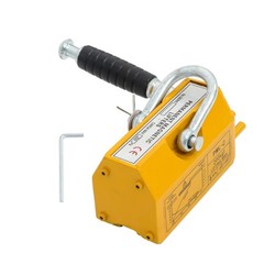 Magnetic Lifter 440lbs Lifting Capacity 2.5 Safety Factor Yellow Magnetic Crane
