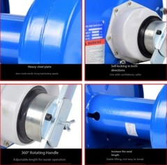 Manual Winch, Bidirectional Self-Locking, Heavy-Duty Winch, Hoist, Small Crane