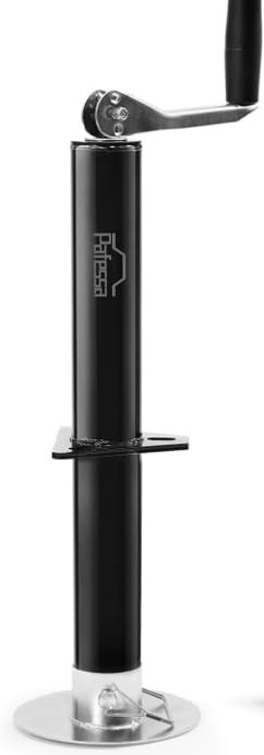 USA RV Top Crank A-Frame Trailer Tongue Jack 2,000LB Lift Capacity 15in Lift Rem