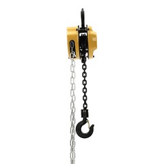 1T Hand Chain Hoist Industrial Manual Pulley Hoist Hand Tools Chain w/ Hook