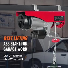 Electric Hoist 220v Home Small Crane Hoist Winch 1/0.5 Tons Winch Lift Crane