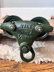 Vintage Yale “Whiz” Overhead Beam Trolley – 1/2 Ton Capacity