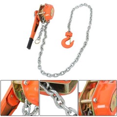 6600lbs/3t Capacity Lever Block Chain Hoist G80 Ratchet Hoist 10ft Lifter