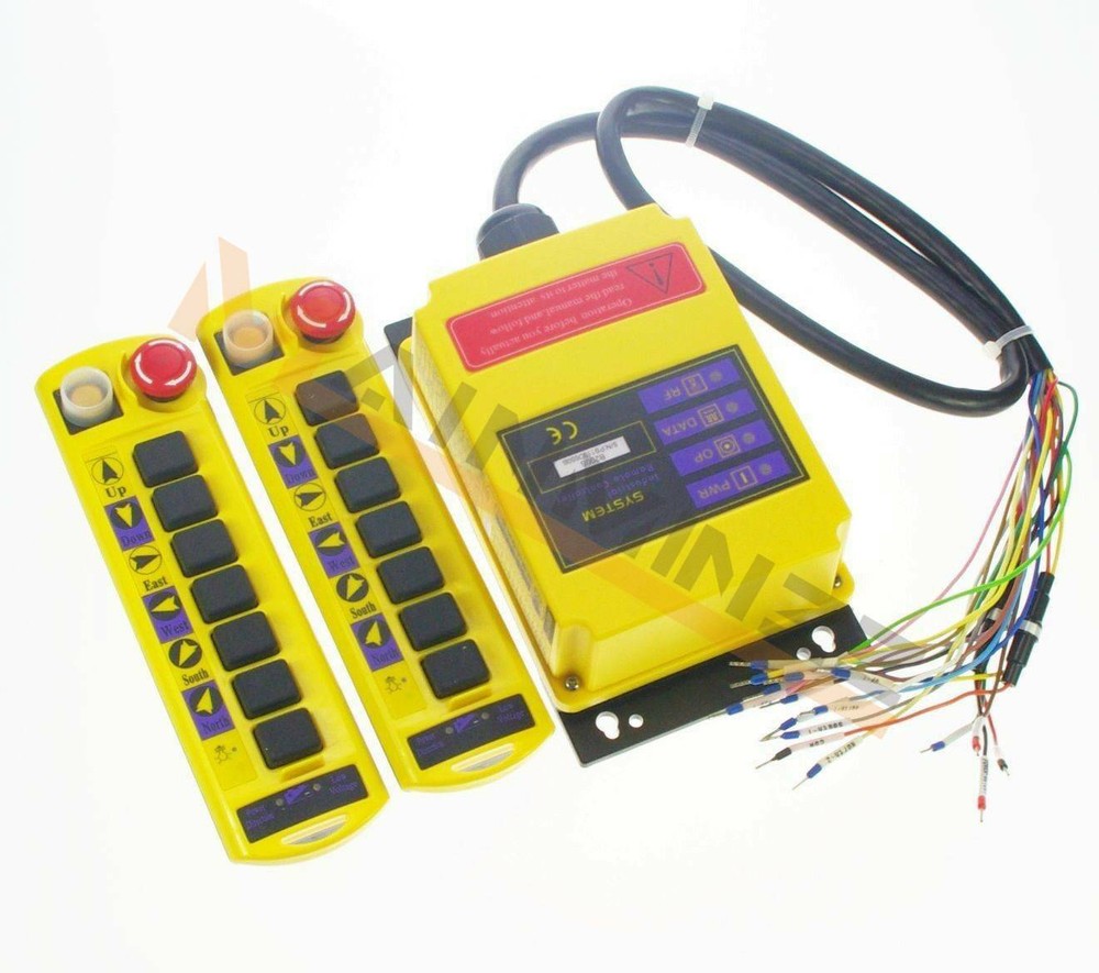 1 Control 2 Transmitters B200S Hoist Crane industrial Control Construction Set