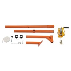 330lbs Air Conditioner Lifting Tool 49ft Cable Crane Lift Winch A/C Installation