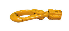 Kito Genuine Harrington L5BU0301021 Orange 3-ton Bottom Hook Assembly