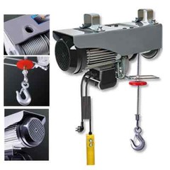220V Portable Electric Hoist Crane Household Small Lift Hoist 1Ton / 0.5T Winch