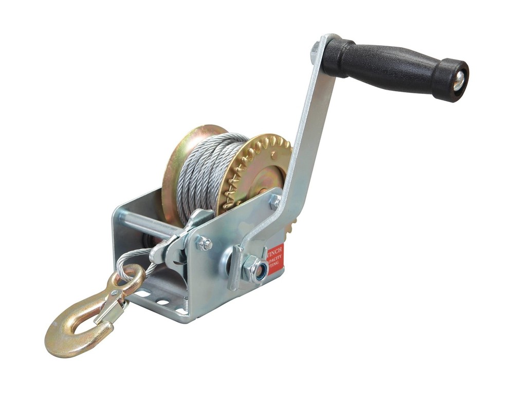 Big RED ATRT1061CR Torin 600lbs Capacity Manual Hand Crank Winch with 26.3FT …