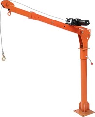 GARVEE Folding Electric Pickup Hydraulic Truck Hoist Crane 1100 Lbs Capacity