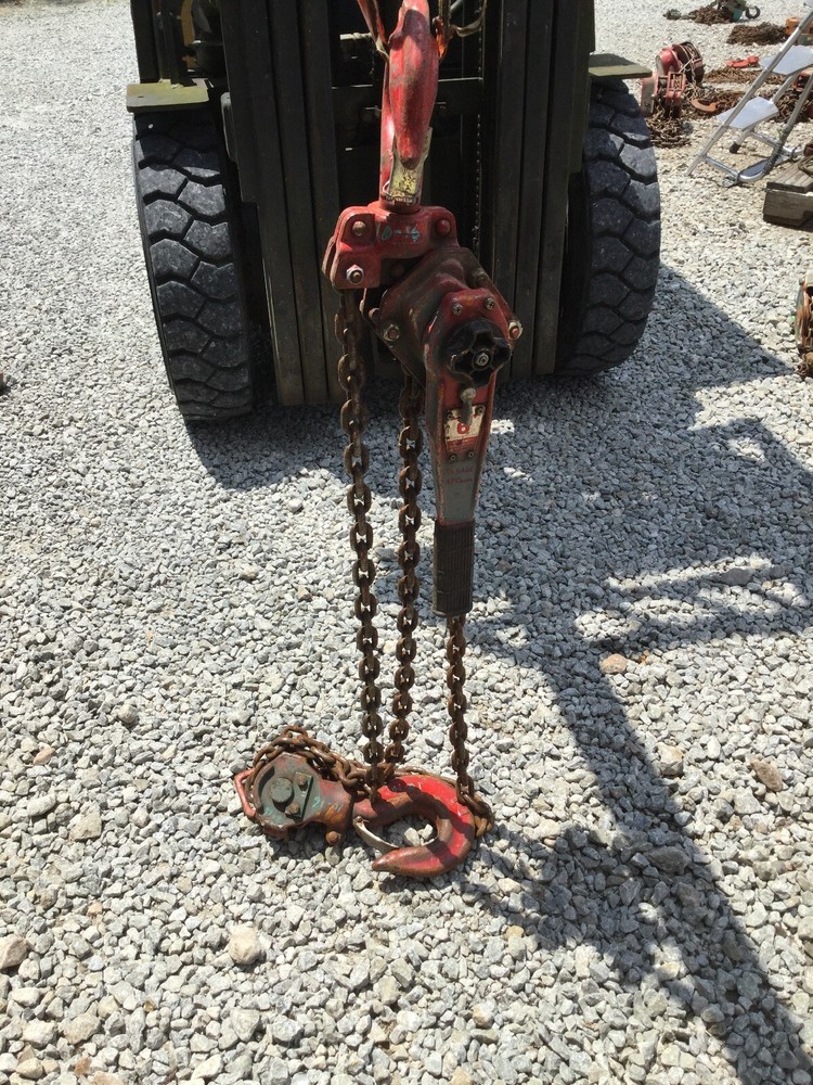 Coffing 6 Ton Lever Hoist LSB-B, 5’ Lift, Chain Come Along