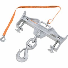 NEW! Double Fork Forklift Hook Attachment – 4000 Lb. Cap. – Swivel Hook!!