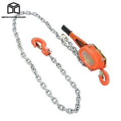 Wrench Block Steel Hoist Manual Lever Chain Hoist 6600lb Capacity 10ft G80 Chain