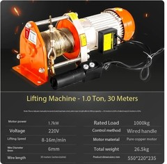 Electric Winches, Electric Hoists, Lifting Equipment, Cranes, Electric Winches