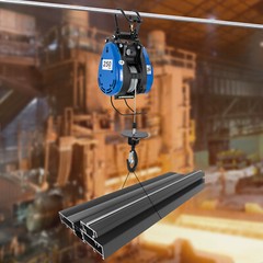 550 lbs Electric Hoist Winch Crane Hoist Wireless Remote Control 95 ft Lifting