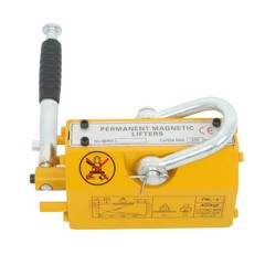 Magnetic Lifter 880lbs/400kg 2.5 Safety Factor Magnet Lifting Hoist Crane