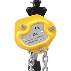 0.25T/ 550Lbs Lever Block Chain Hoist Come Along Puller Ratchet Type 5ft Lifting