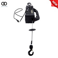 2-in-1 Electric Hoist Winch, 1500W Portable Power, 1100 lbs Lift Capacity