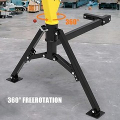 Hydraulic Pickup Truck Crane 360° Swivel Hoist Lift Hitch Mounted Crane 1000 lbs