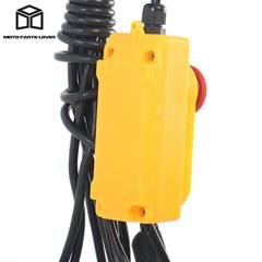 440LBS Miniature Electric Hoist with 14ft Remote Control & Single/Double Slings
