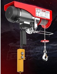 PA200 PA600 Mini Electric Hoist 110V/220V Small Wire Rope Electric Winch Crane