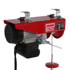 550LBS Electric Hoist Winch Engine Crane with Wireless 110V