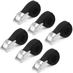600 lbs Capacity 2 Ft x 1 Inch Ratchet Strap, Heavy-Duty Adjustable Lashing T…