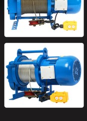 220v Home Winch 1 Ton 2T Electric Hoist 380v Construction and Decoration