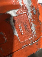 CM Hoist 1-1/2 ton chain hoist Used Surplus