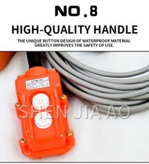 Miniature Electric Hoist 220vPortable Remote Control Home Air Conditioning Crane