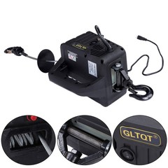 2-in-1 Electric Hoist Winch, 1100 lbs Lift Capacity, 1500W Portable Power Winch