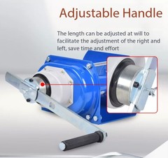 Manual Winch, Bidirectional Self-Locking, Heavy-Duty Winch, Hoist, Small Crane