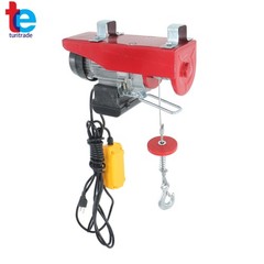 440LB Electric Hoist with 14ft Remote Control 110V for Garage Workshop Lifting