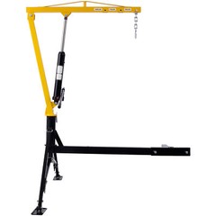 Receiver Hitch Mounted Hydraulic Swivel Pickup Truck Crane 1000 lbs Capacity