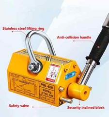 300/400Kg Permanent Magnet Crane Heavy Duty Steel Crane Hoist Lifting Chuck
